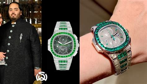 anant ambani patek philippe.